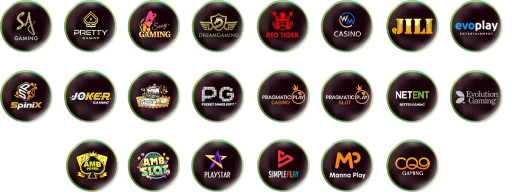 ค่ายเกมที่เราให้บริการคุณ ระดับโลก